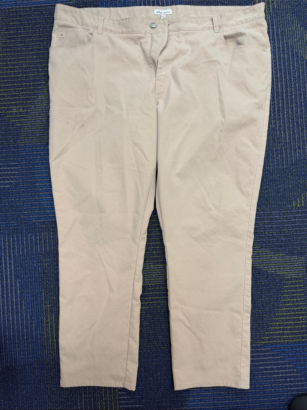 Peter Millar Beige/Tan Stretch Chinos